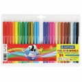 Фломастеры Centropen 7550/24 COLOUR WORLD, 24 colors (7550/24 ТП)