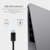 Адаптер USB-C to Gigabit Ethernet Choetech (HUB-R01)