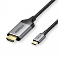 Кабель мультимедійний USB-C to HDMI 1.8m 4K 60Hz Choetech (CH0021-BK)