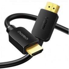 Кабель мультимедійний HDMI to HDMI 2.0m V.2.1 8K 60Hz HDR10 HLG 48Gbps YUV 444 Choetech (XHH-TP20)