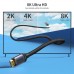 Кабель мультимедійний HDMI to HDMI 2.0m V.2.1 8K 60Hz HDR10 HLG 48Gbps YUV 444 Choetech (XHH01-BK)