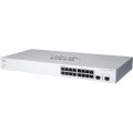 Комутатор мережевий Cisco CBS220-16T-2G-EU