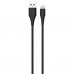 Зарядное устройство ColorWay 1USB Quick Charge 3.0 (18W) black + cable Lightning (CW-CHS013QCL-BK)