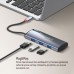 Порт-реплікатор ColorWay Docking Station USB-C 5-в-1 Type C PD 100W/USB3.0х3/HDMI 4К (CW-HUB01)