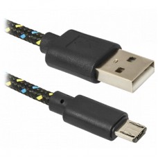 Дата кабель USB08-03T USB 2.0 - Micro USB, 1m Defender (87474)