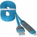 Дата кабель USB10-03BP USB - Micro USB/Lightning, blue, 1m Defender (87487)