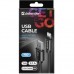 Дата кабель USB 2.0 AM to Lightning 1.0m ACH01-03T PRO Black Defender (87808)