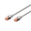 Патч-корд 3м, CAT 6 S-FTP, AWG 27/7, LSZH Digitus (DK-1644-030)