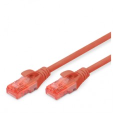 Патч-корд 1м, CAT 6 UTP, AWG 26/7, Cu, LSZH, red Digitus (DK-1617-010/R)