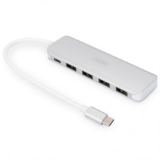 Концентратор Digitus USB Type-C, 4xUSB 3.0 (DA-70242-1)