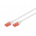 Патч-корд 1м, CAT 6 UTP, AWG 26/7, Cu, LSZH, white Digitus (DK-1617-010/WH)