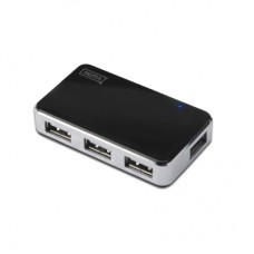 Концентратор Digitus USB 2.0 Hub, 4 Port (DA-70220)