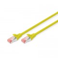 Патч-корд 2м, CAT 6 S-FTP, AWG 27/7, LSZH, yellow Digitus (DK-1644-020/Y)