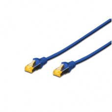 Патч-корд 0.5м, CAT 6a S-FTP, AWG 26/7, Cu, LSZH, blue Digitus (DK-1644-A-005/B)