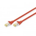 Патч-корд 1м, CAT 6a S-FTP, AWG 26/7, Cu, LSZH, red Digitus (DK-1644-A-010/R)