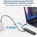 Концентратор Dynamode 7-in-1 USB-C to HDTV 4K/30Hz, 2хUSB3.0, RJ45, USB-C PD 100W, SD/MicroSD (BYL-2303)