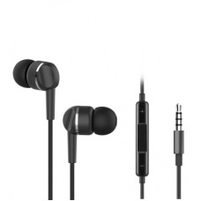 Наушники Ergo VM-701 3.5 мм Earphones Black (VM-701K)