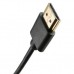 Кабель мультимедийный micro HDMI to HDMI 0.5m Extradigital (KBD1678)