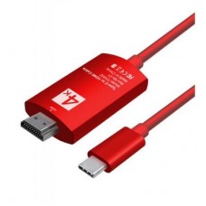 Переходник Type C to HDMI, 2m, 4K, 30HZ Extradigital (KBH1751)