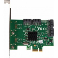 Плата розширення Frime 88SE9215 4хSATA3 PCIe (ECF-PCIEto4SATAIII002)