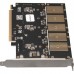 Контролер Frime PCI-E-5xM.2 (B Key) WCH382L (ECF-PCIEtoSSD010)