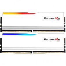 Модуль пам'яті для комп'ютера DDR5 32GB (2x16GB) 6000 MHz Ripjaws M5 RGB Matte White G.Skill (F5-6000J3238F16GX2-RM5RW)