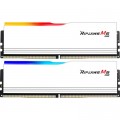 Модуль пам'яті для комп'ютера DDR5 64GB (2x32GB) 6000 MHz Ripjaws M5 RGB Matte White G.Skill (F5-6000J3238G32GX2-RM5RW)