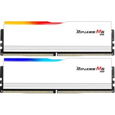 Модуль памяти для компьютера DDR5 64GB (2x32GB) 6000 MHz Ripjaws M5 RGB Matte White G.Skill (F5-6000J3238G32GX2-RM5RW)