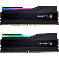 Модуль памяти для компьютера DDR5 96GB (2x48GB) 5600 MHz Trident Z5 RGB Matte Black G.Skill (F5-5600J4040D48GX2-TZ5RK)