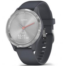 Смарт-годинник Garmin vivomove 3S, Silver, Granite Blue, Silicone (010-02238-20)