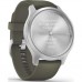 Смарт-часы Garmin vivomove Style, Silver, Moss, Silicone (010-02240-21)