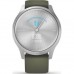 Смарт-годинник Garmin vivomove Style, Silver, Moss, Silicone (010-02240-21)