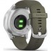 Смарт-часы Garmin vivomove Style, Silver, Moss, Silicone (010-02240-21)