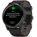 Смарт-часы Garmin Venu 2, GPS, Wi-Fi, Black + Slate, Leather, GPS (010-02430-21)