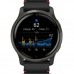 Смарт-часы Garmin Venu 2, GPS, Wi-Fi, Black + Slate, Leather, GPS (010-02430-21)