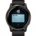 Смарт-часы Garmin Venu 2, GPS, Wi-Fi, Black + Slate, Leather, GPS (010-02430-21)