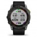 Смарт-годинник Garmin Enduro 2, Saph, Carbon GrayDLC Ti w/Black UltraFit Band, GPS (010-02754-01)