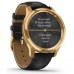 Смарт-годинник Garmin vivomove Luxe, Pure Gold-Black, Leather, (010-02241-22)