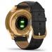 Смарт-часы Garmin vivomove Luxe, Pure Gold-Black, Leather, (010-02241-22)