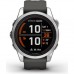 Смарт-часы Garmin fenix 7S Pro Solar, Glass, SS w/Graphite band, GPS (010-02776-01)