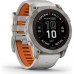 Смарт-часы Garmin fenix 7X Pro Sapph Sol, Ti w/Gray/Orange Band, GPS (010-02778-15)