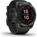 Смарт-годинник Garmin fenix 7X Pro Sol, Slate Gray Stl w/Black Bnd, GPS (010-02778-01)