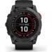 Смарт-годинник Garmin fenix 7X Pro Sol, Slate Gray Stl w/Black Bnd, GPS (010-02778-01)