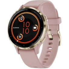 Смарт-часы Garmin Venu 3S, Dust Rose + Soft Gold, GPS (010-02785-03)