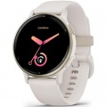 Смарт-часы Garmin vivoactive 5, Ivory/Cream Gold, GPS (010-02862-11)