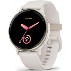 Смарт-годинник Garmin vivoactive 5, Ivory/Cream Gold, GPS (010-02862-11)