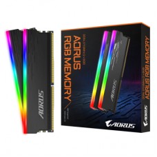 Модуль пам'яті для комп'ютера DDR4 16GB (2x8GB) 3733 MHz AORUS RGB Memory boost GIGABYTE (GP-ARS16G37)