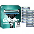 Змінні касети Gillette Mach3 12 шт. (3014260323240)