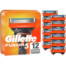 Сменные кассеты Gillette Fusion5 12 шт. (7702018441075)