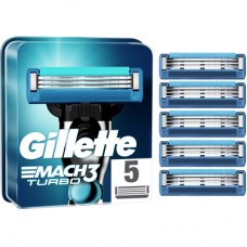 Змінні касети Gillette Mach3 Turbo 5 шт. (7702018552344)